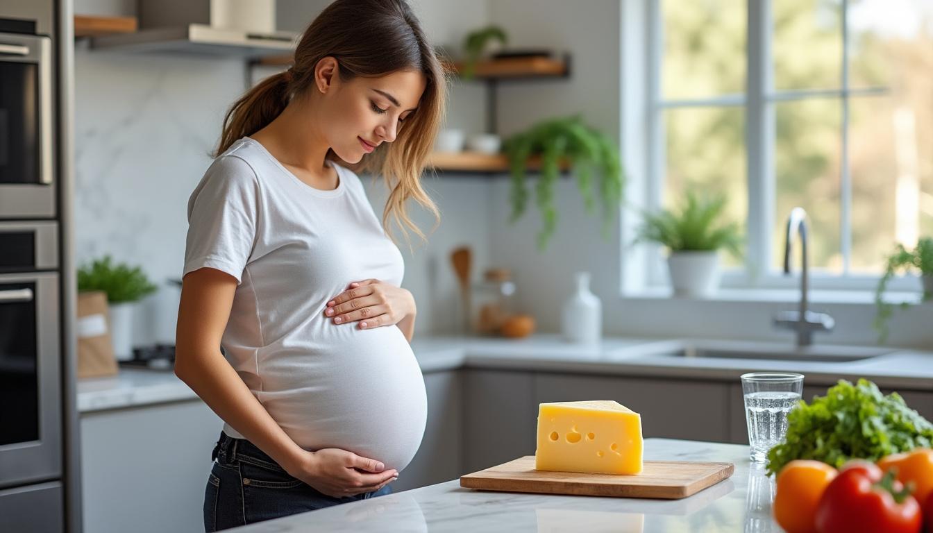 découvrez pourquoi il est préférable d'éviter le fromage cheddar pendant la grossesse et protégez la santé de votre bébé en apprenant les risques associés.