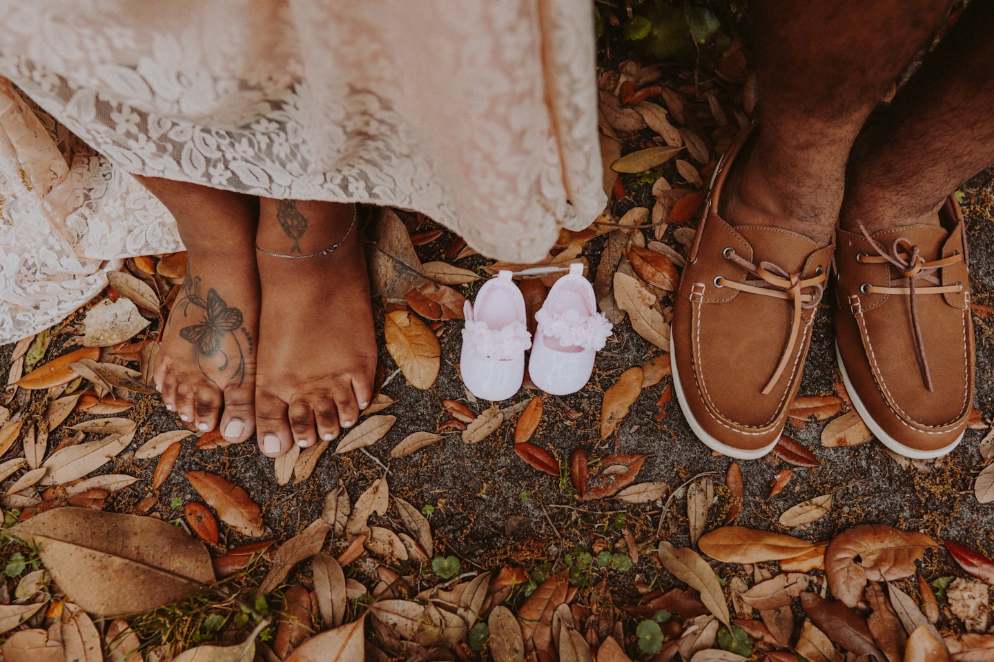 Follow Mommy & Daddy’s steps.