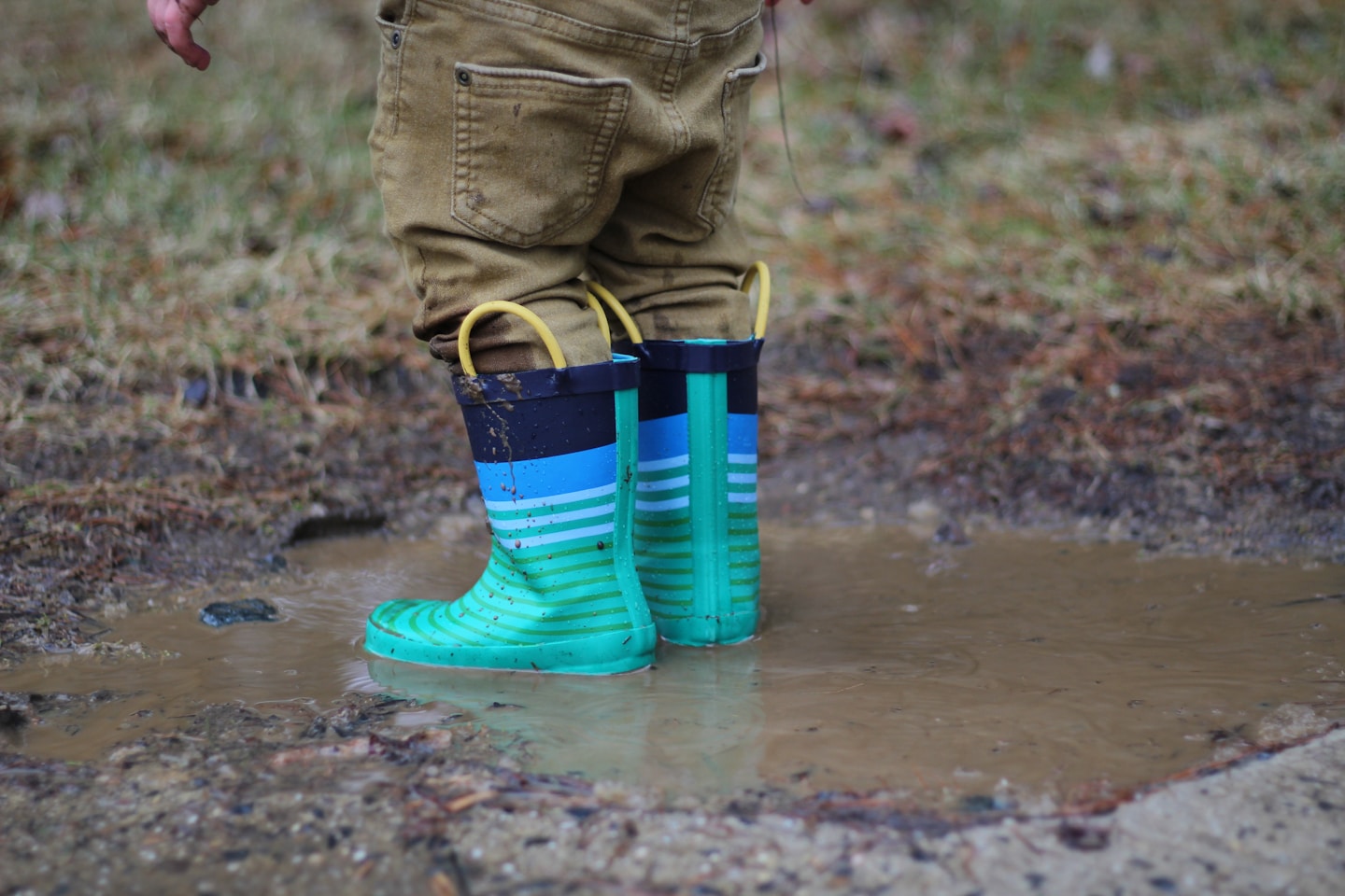 Splashin’ in the puddle