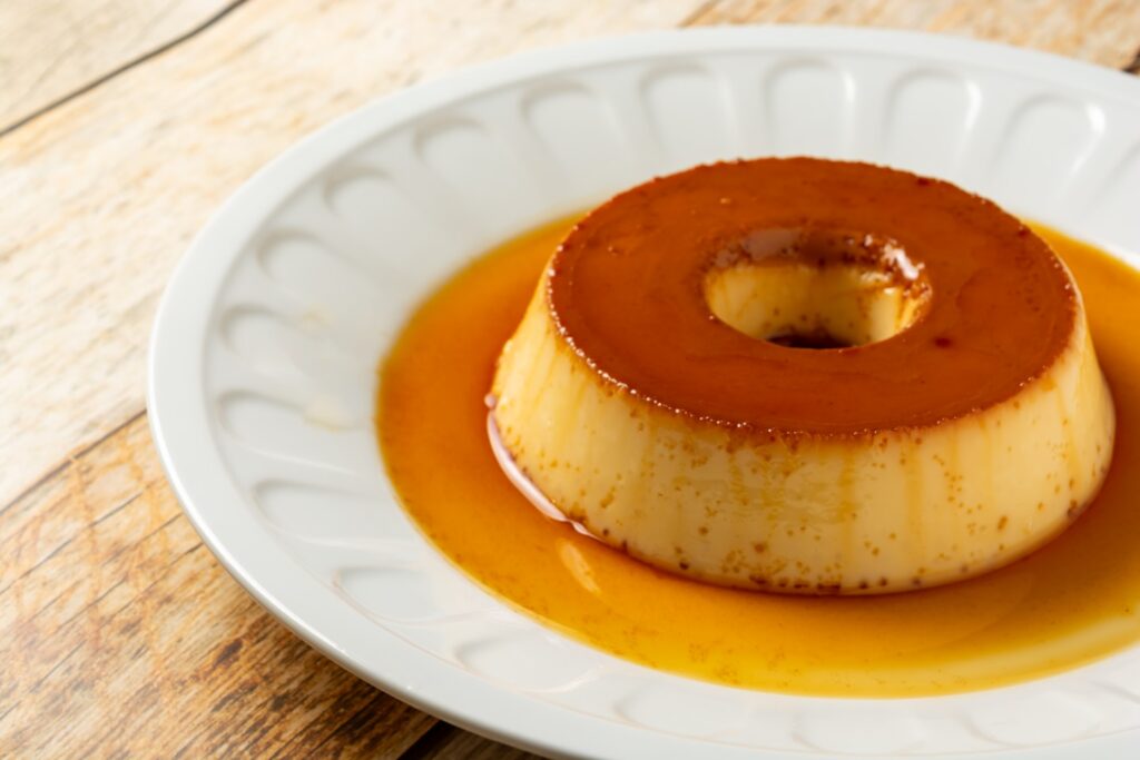 condensed milk pudding